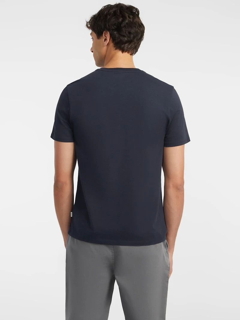 Slim Embroidered Logo Tee