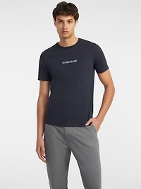 Slim Embroidered Logo Tee