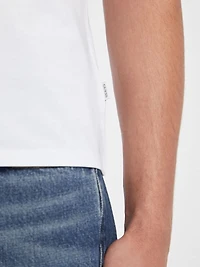 Slim Embroidered Logo Tee
