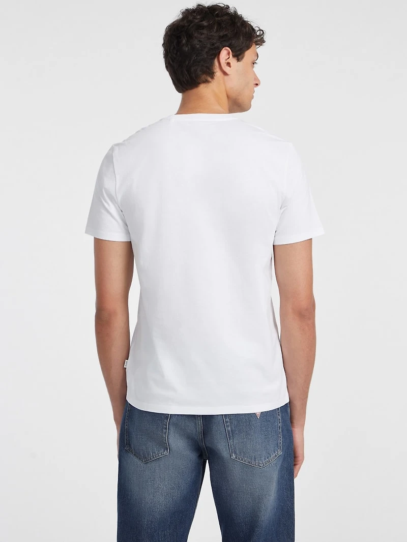 Slim Embroidered Logo Tee