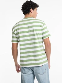 Striped Logo Tee
