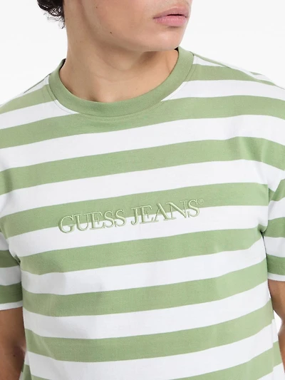 Striped Logo Tee