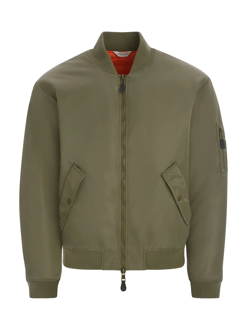 Nylon Bomber Jacket