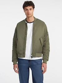 Nylon Bomber Jacket