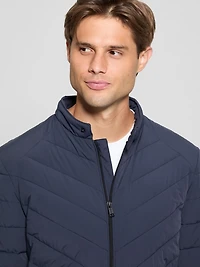 Eco Stretch Nylon Padded Jacket