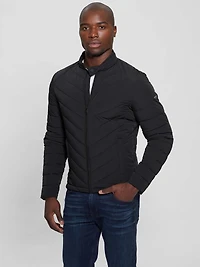 Eco Stretch Nylon Padded Jacket