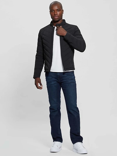 Eco Stretch Nylon Padded Jacket