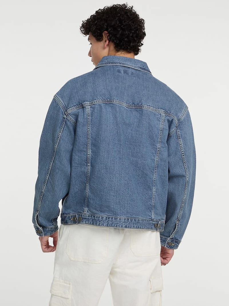 Oversized Denim Trucker Jacket