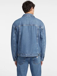 Oversized Denim Trucker Jacket