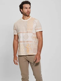 Rio Patchwork Crewneck Tee