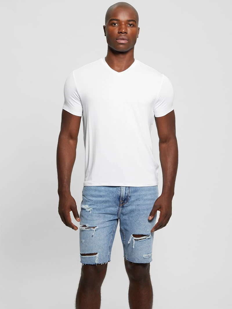 Heavy Jersey V-Neck Tee