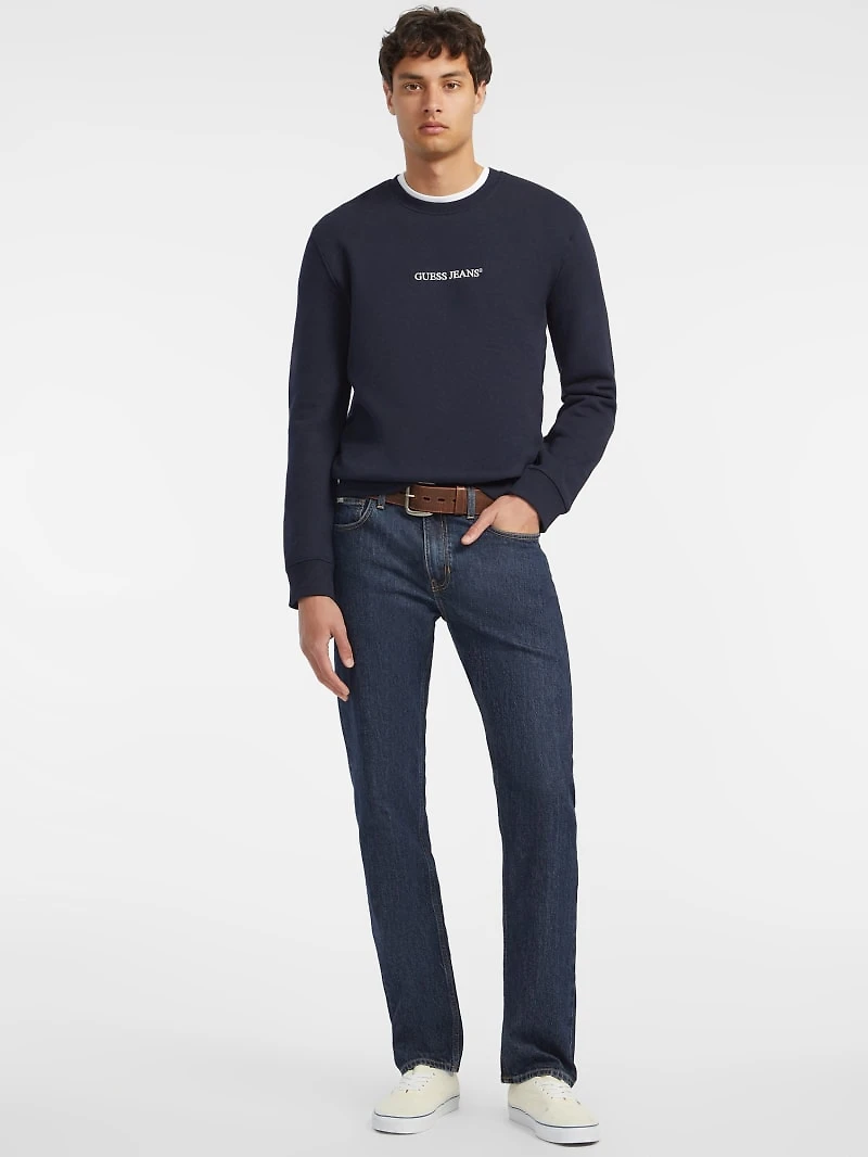 Slim Logo Crewneck Sweatshirt