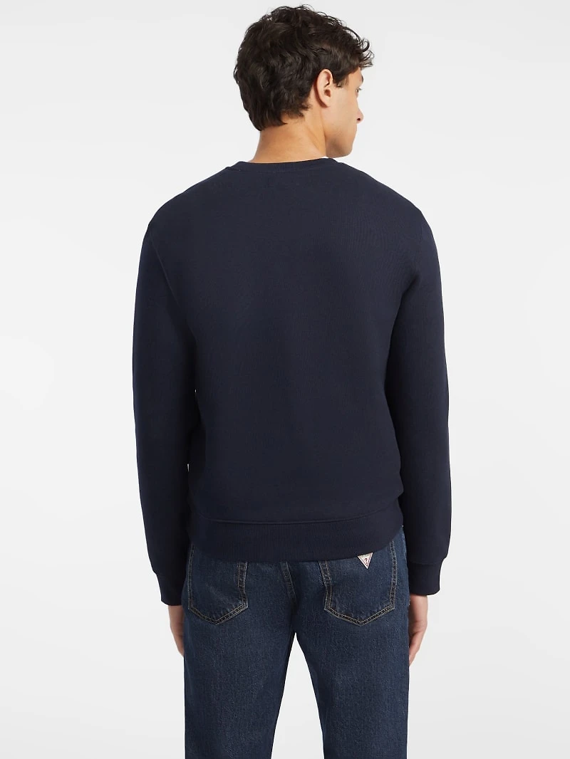 Slim Logo Crewneck Sweatshirt