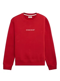 Slim Logo Crewneck Sweatshirt