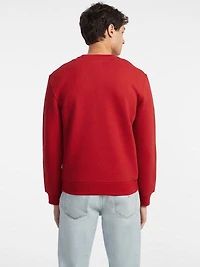 Slim Logo Crewneck Sweatshirt