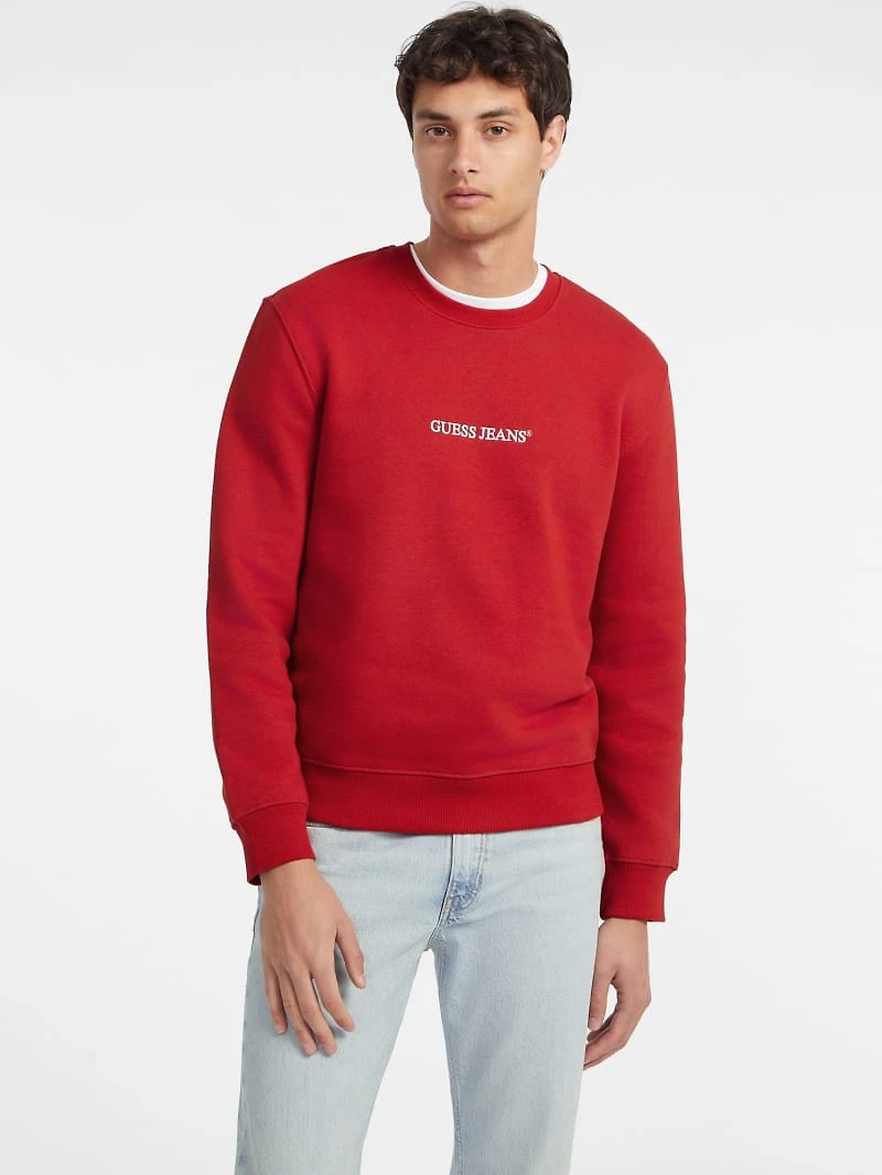 Slim Logo Crewneck Sweatshirt