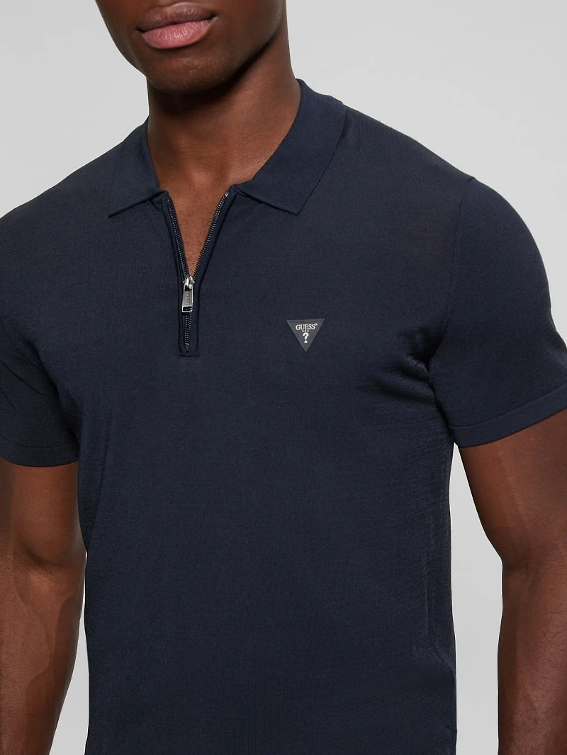 Dane Zip Polo