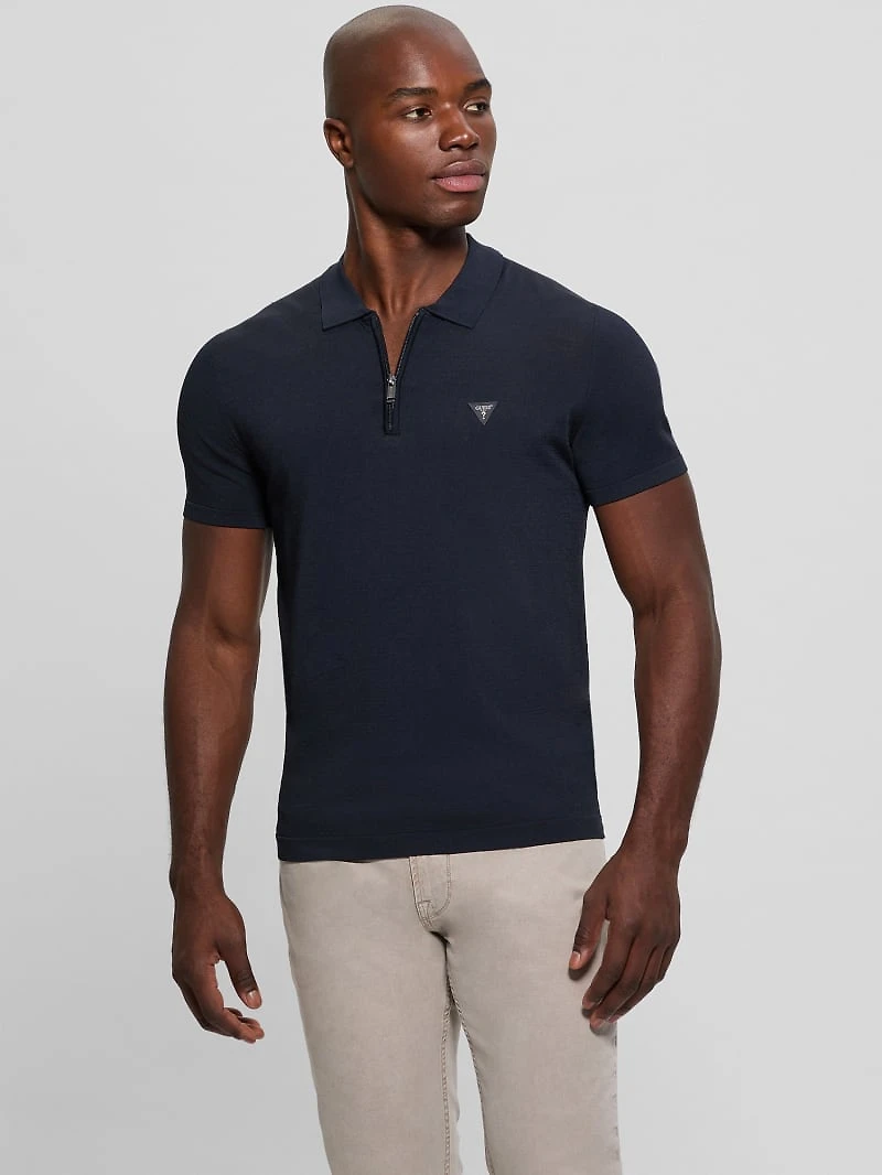Dane Zip Polo