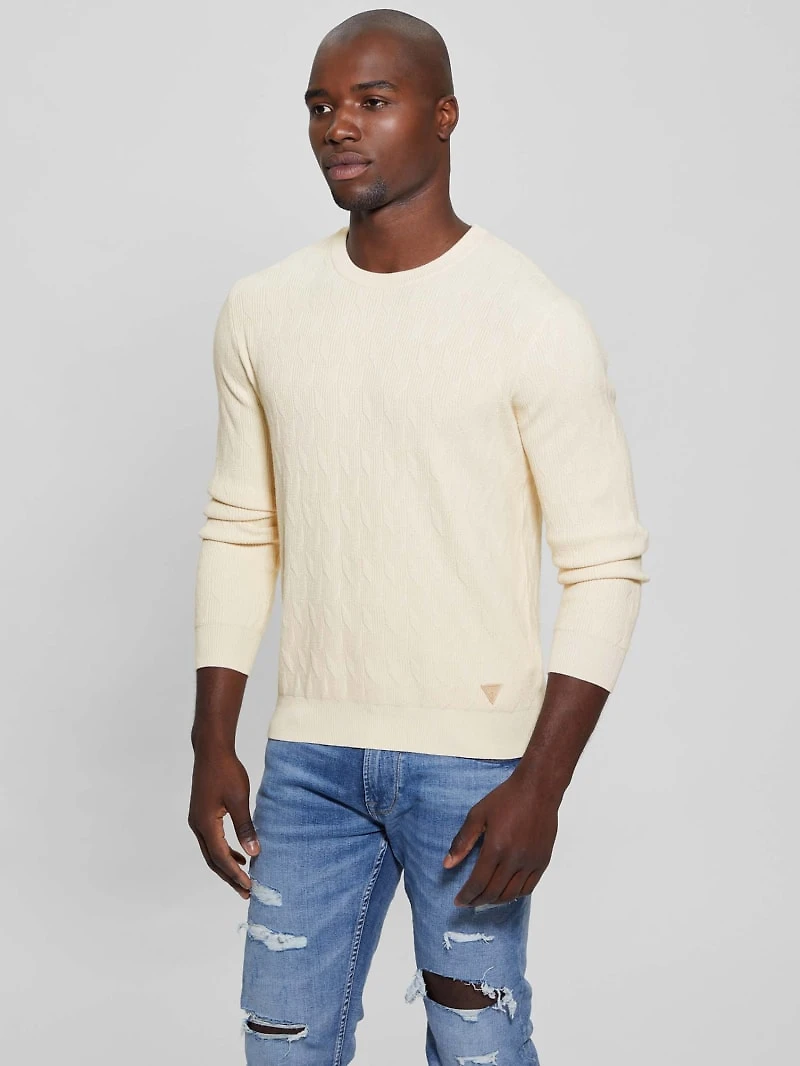 Eco Delroy Stitched Sweater