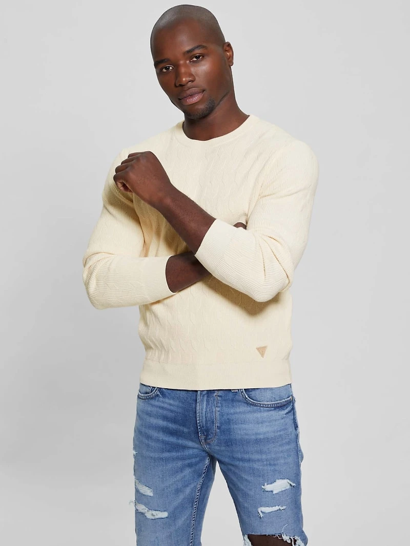 Eco Delroy Stitched Sweater