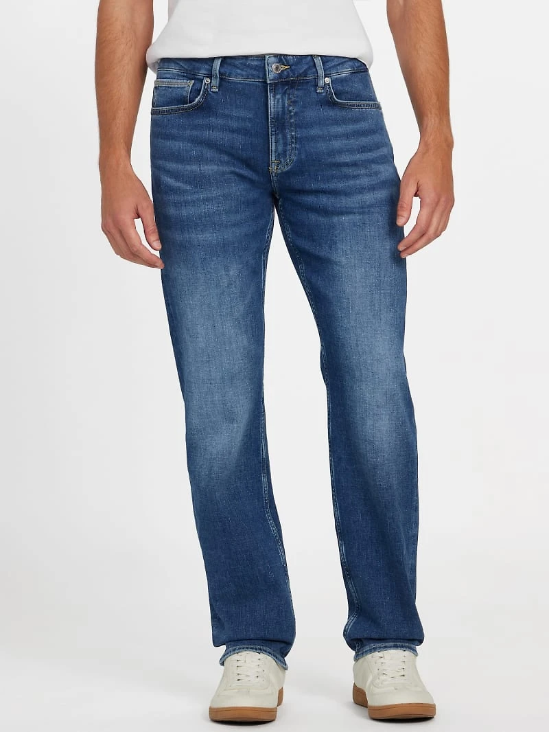 Eco Angels Slim-Fit Straight Jeans