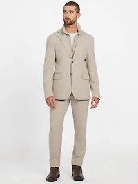 Myron Wool-Blend Dressy Pants