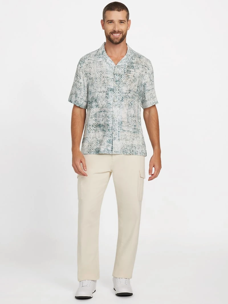 Eco Rayon Paisley Shirt