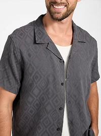 Eco Diamond Jacquard Shirt