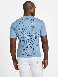 Eco Basic Distressed Quattro G Tee