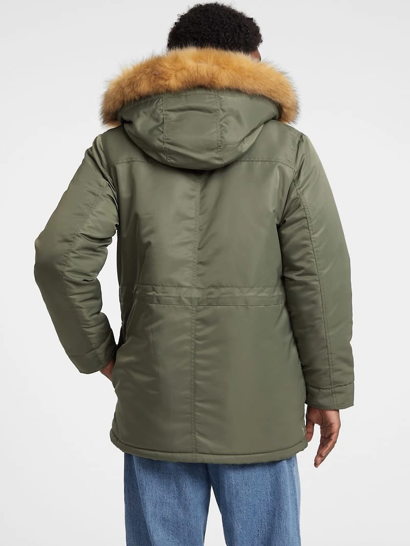 Nylon Hooded Parka