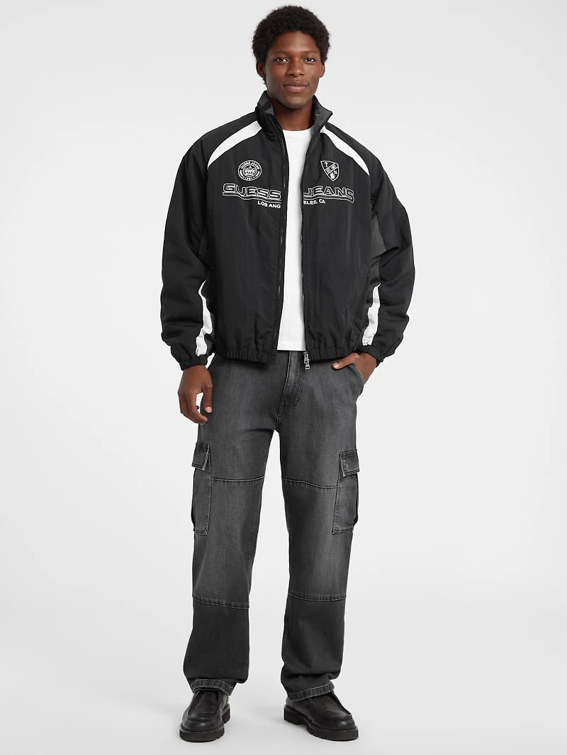 Nylon Windbreaker Jacket