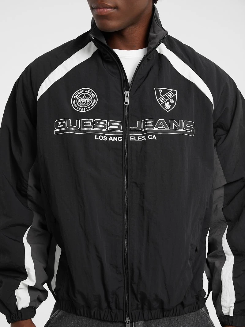 Nylon Windbreaker Jacket