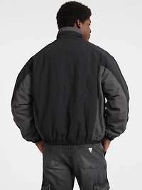 Nylon Windbreaker Jacket