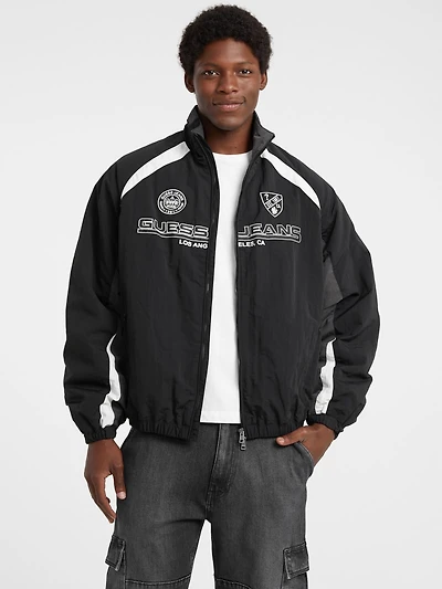 Nylon Windbreaker Jacket
