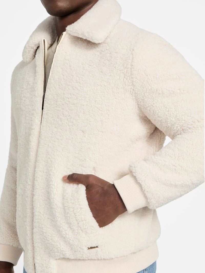 Eco Teddy Faux-Fur Jacket