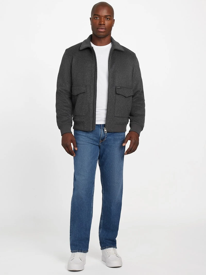 Eco Padded Wool-Blend Jacket