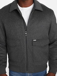 Eco Padded Wool-Blend Jacket