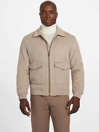 Eco Padded Wool-Blend Jacket