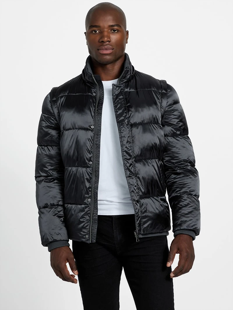 Convertible puffer jacket