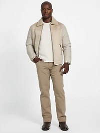 Eco Shearling Puffa Jacket