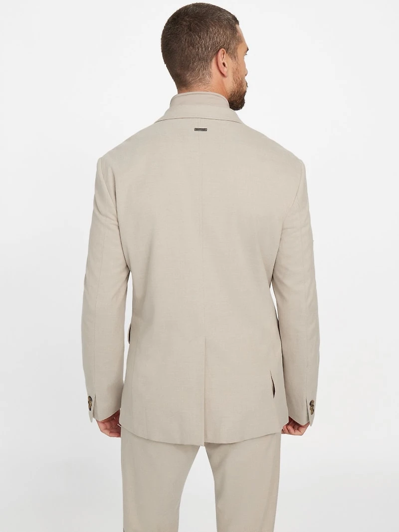 Utility Wool-Blend Blazer