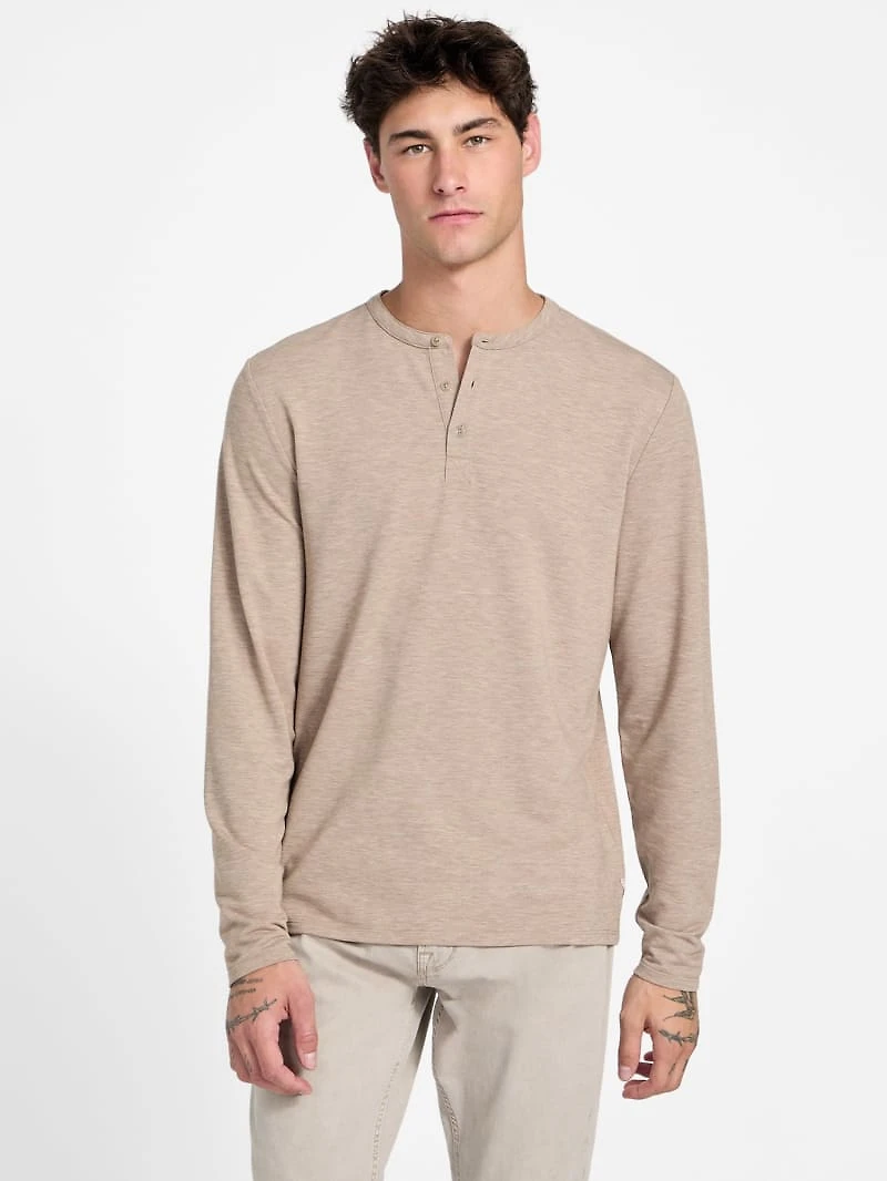 Eco Kai Wool-Blend Henley