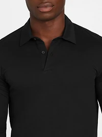 Barry Knit Long-Sleeve Polo