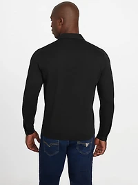 Barry Knit Long-Sleeve Polo