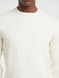 Slim Variegated Rib Tee