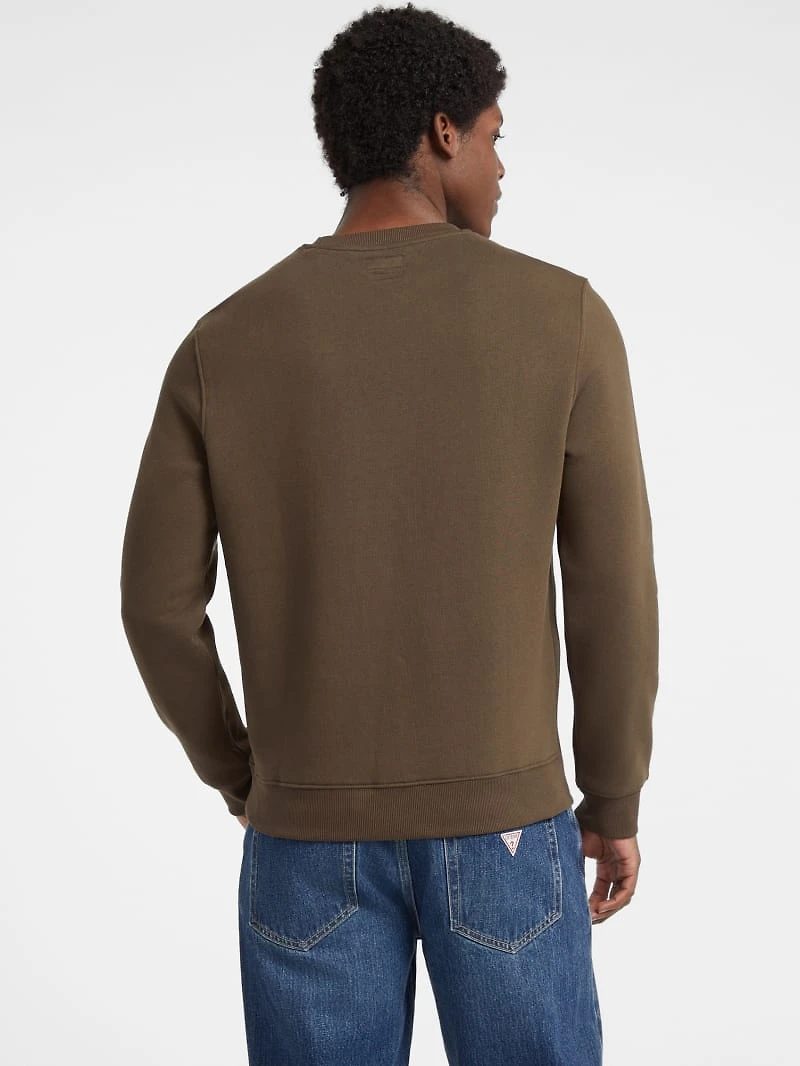 Fleece Script Crewneck Hoodie