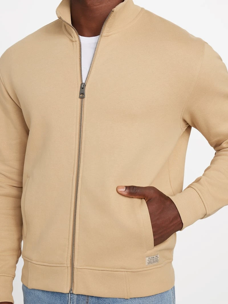 Eco 1981 Label Mock Neck Jacket