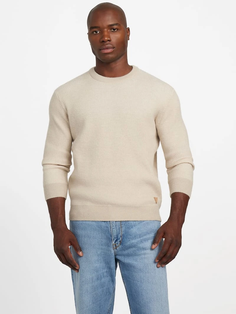 Eco Johnathan Crewneck Vanise Sweater