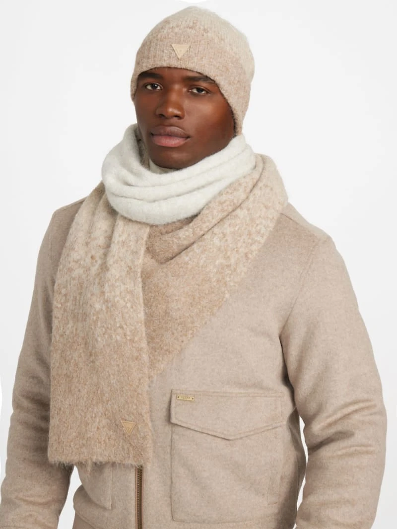 Trey Marled Striped Scarf