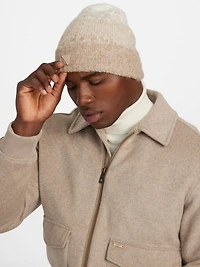 Trey Marled Striped Beanie